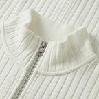 Men’s Quarter Zip Knitted Autumn Jumper