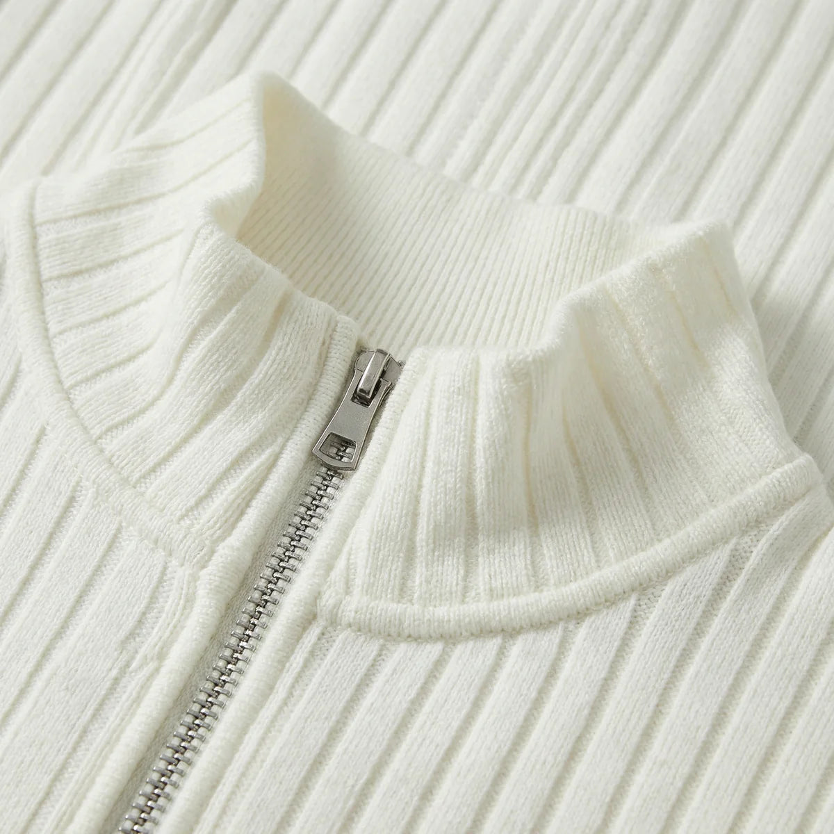Men’s Quarter Zip Knitted Autumn Jumper