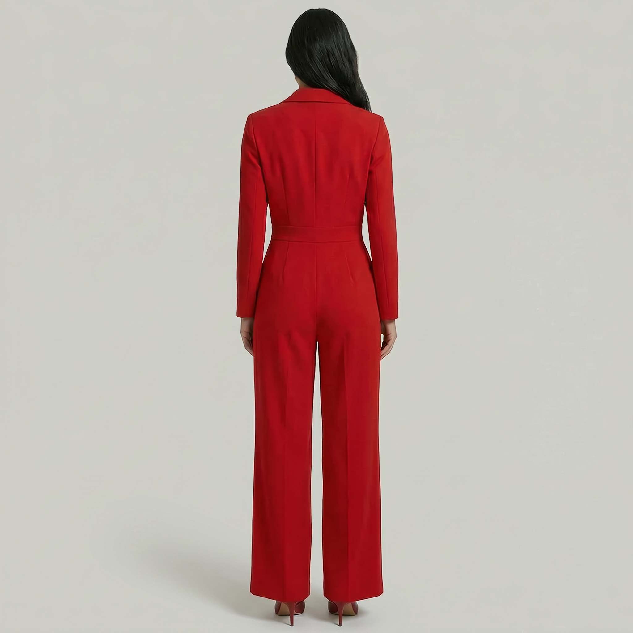 Women's V Neck Jumpsuit