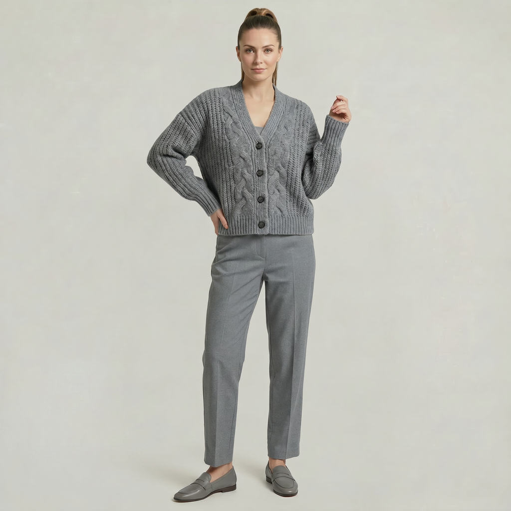Women's Oversized Knit Cardigan