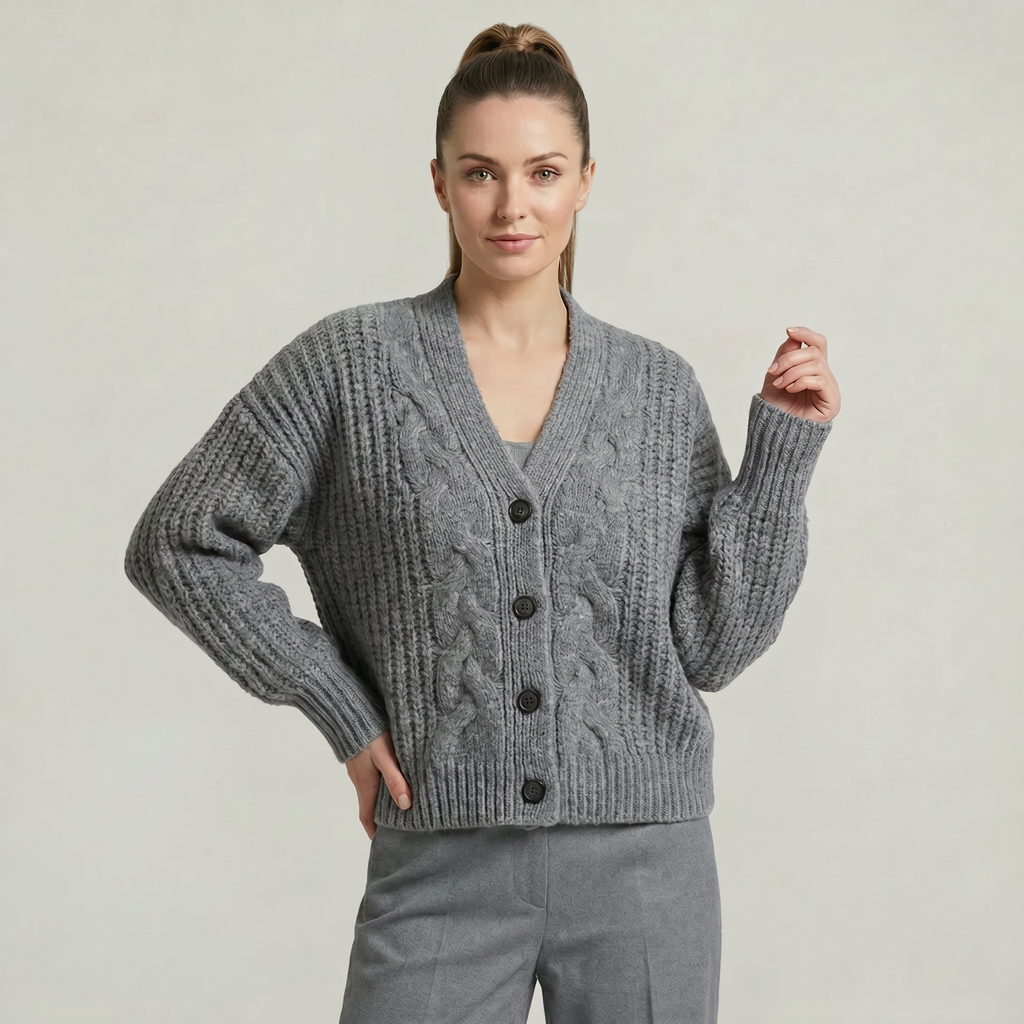 Women's Oversized Knit Cardigan