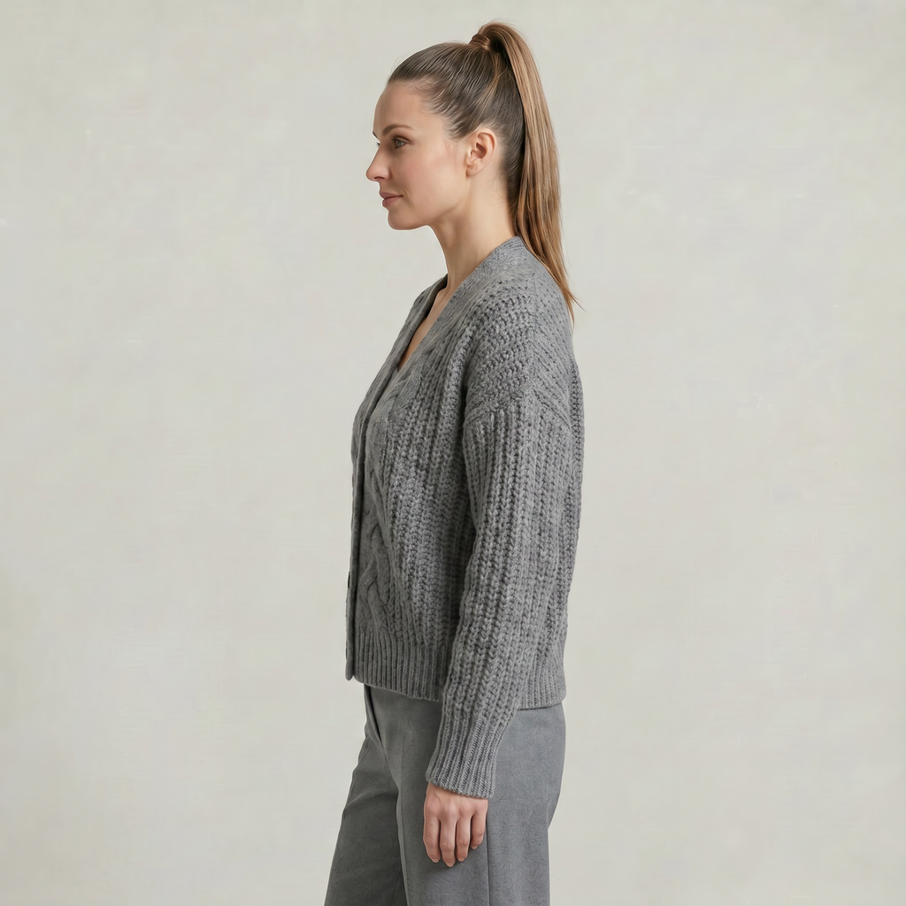 Women's Oversized Knit Cardigan