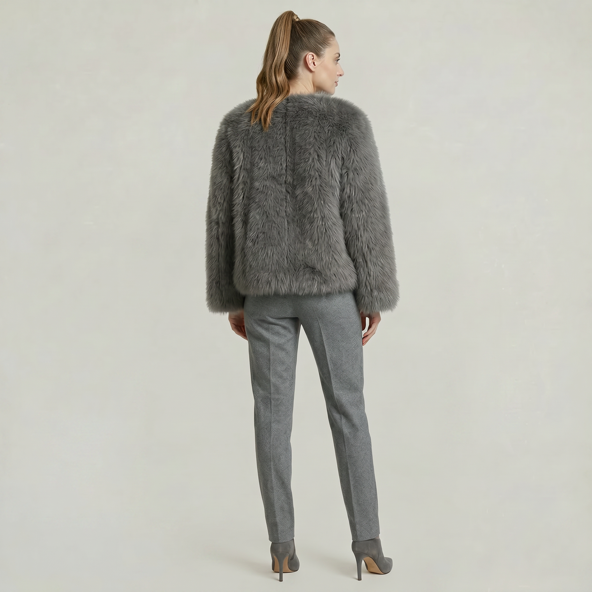Women's Faux Fur Winter Coat
