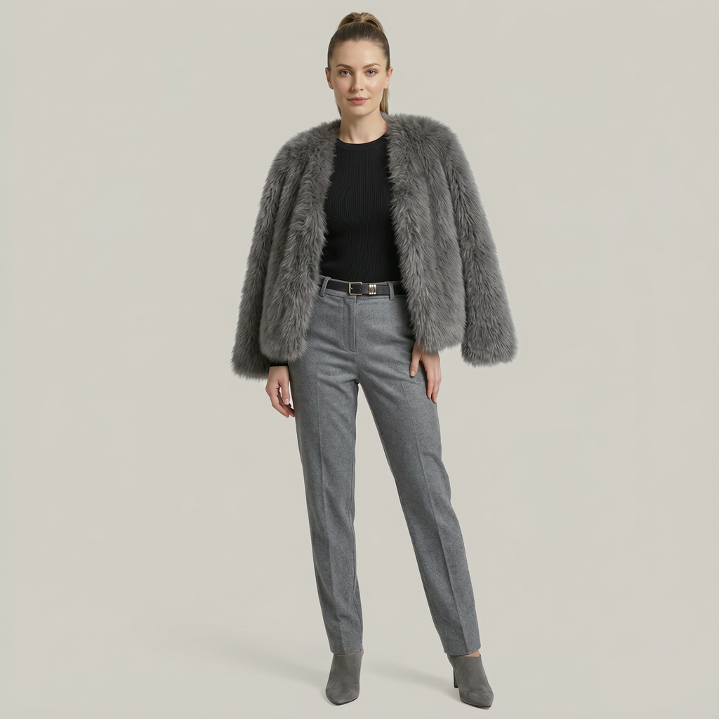 Women's Faux Fur Winter Coat