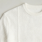 Men's Textured Knit Crewneck Sweater - Long Sleeve Relaxed Fit Smart Casual Winter Jumper