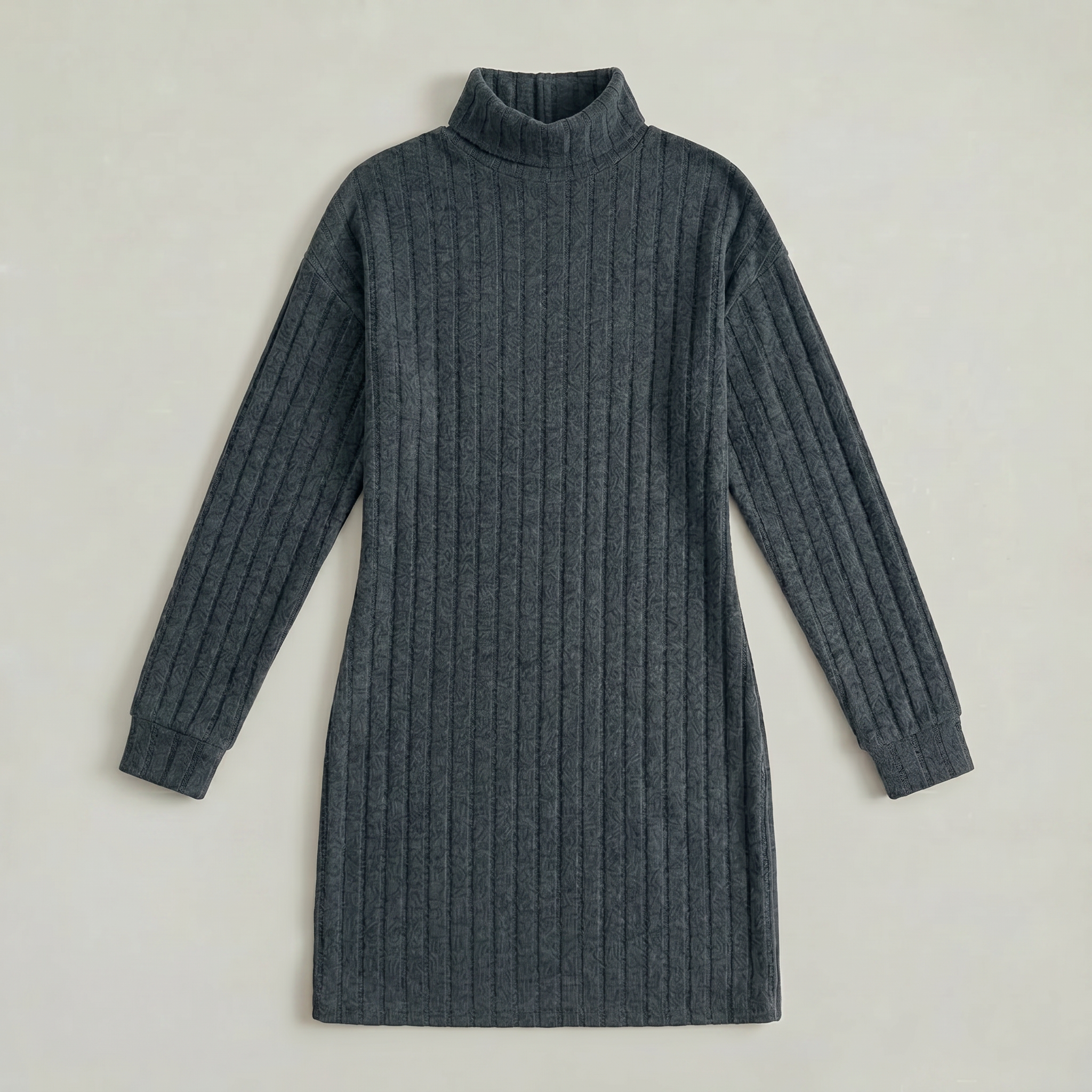 Women’s Knitted Turtleneck Dress