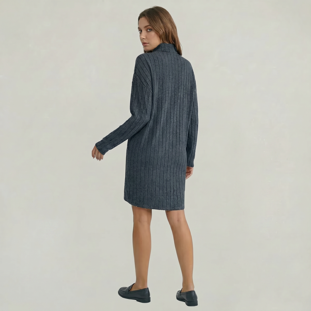 Women’s Knitted Turtleneck Dress