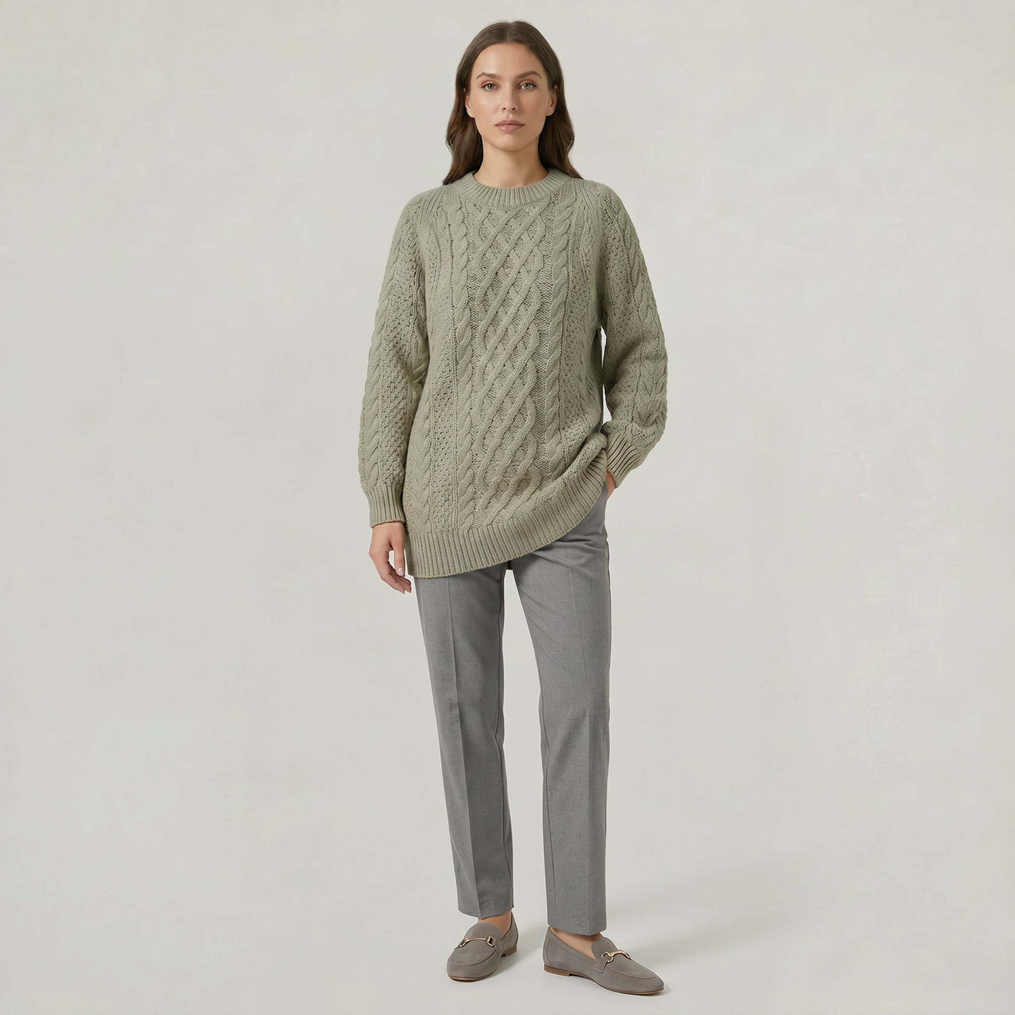 Women’s Winter Knit Oversized Sweater
