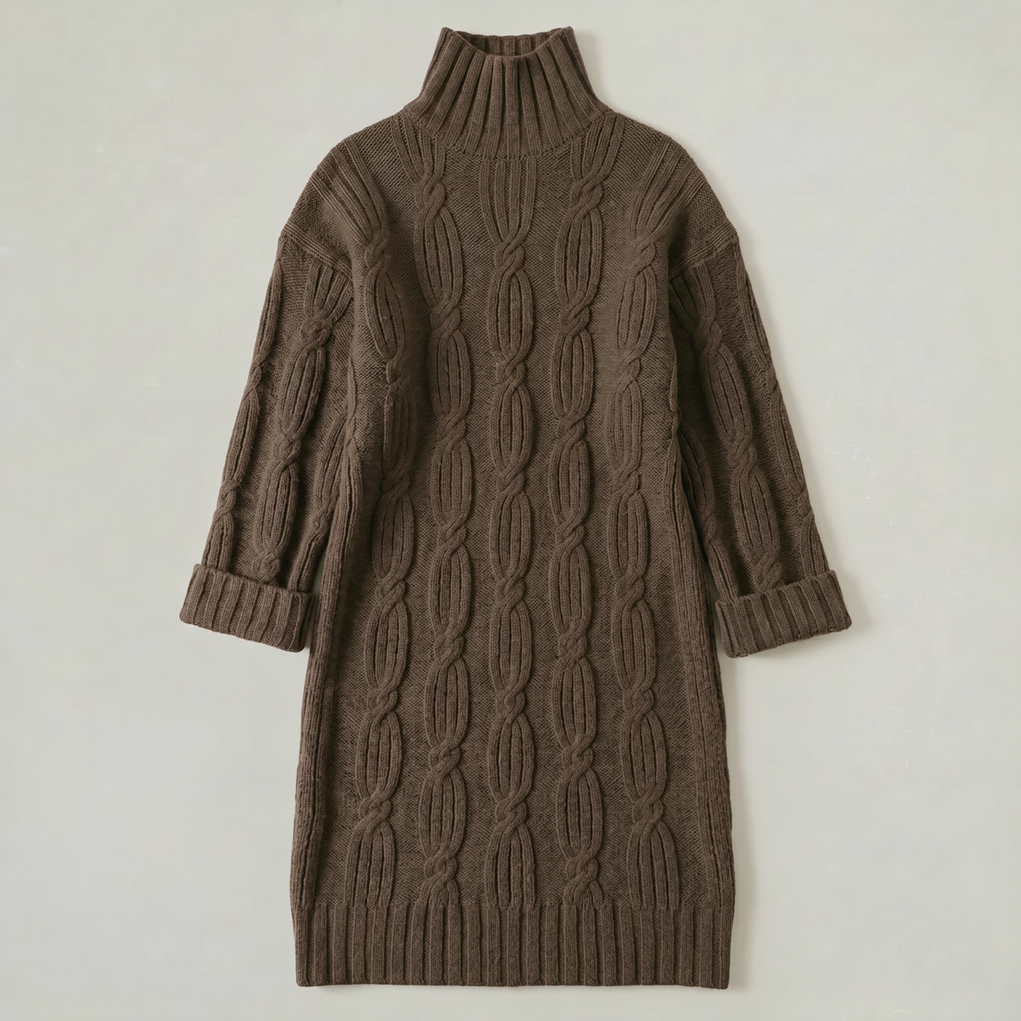 Women’s Turtleneck Winter Dress
