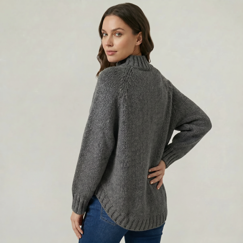 Women’s Knitted Turtleneck Winter Sweater