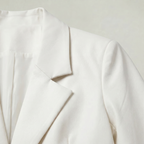 Women’s Cropped Blazer - Single Button Short Tailored Jacket