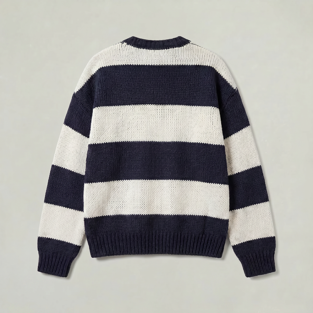 Women’s Knit Chunky Cardigan - Crewneck Relaxed Fit