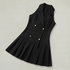 Women's Sleeveless Blazer Dress