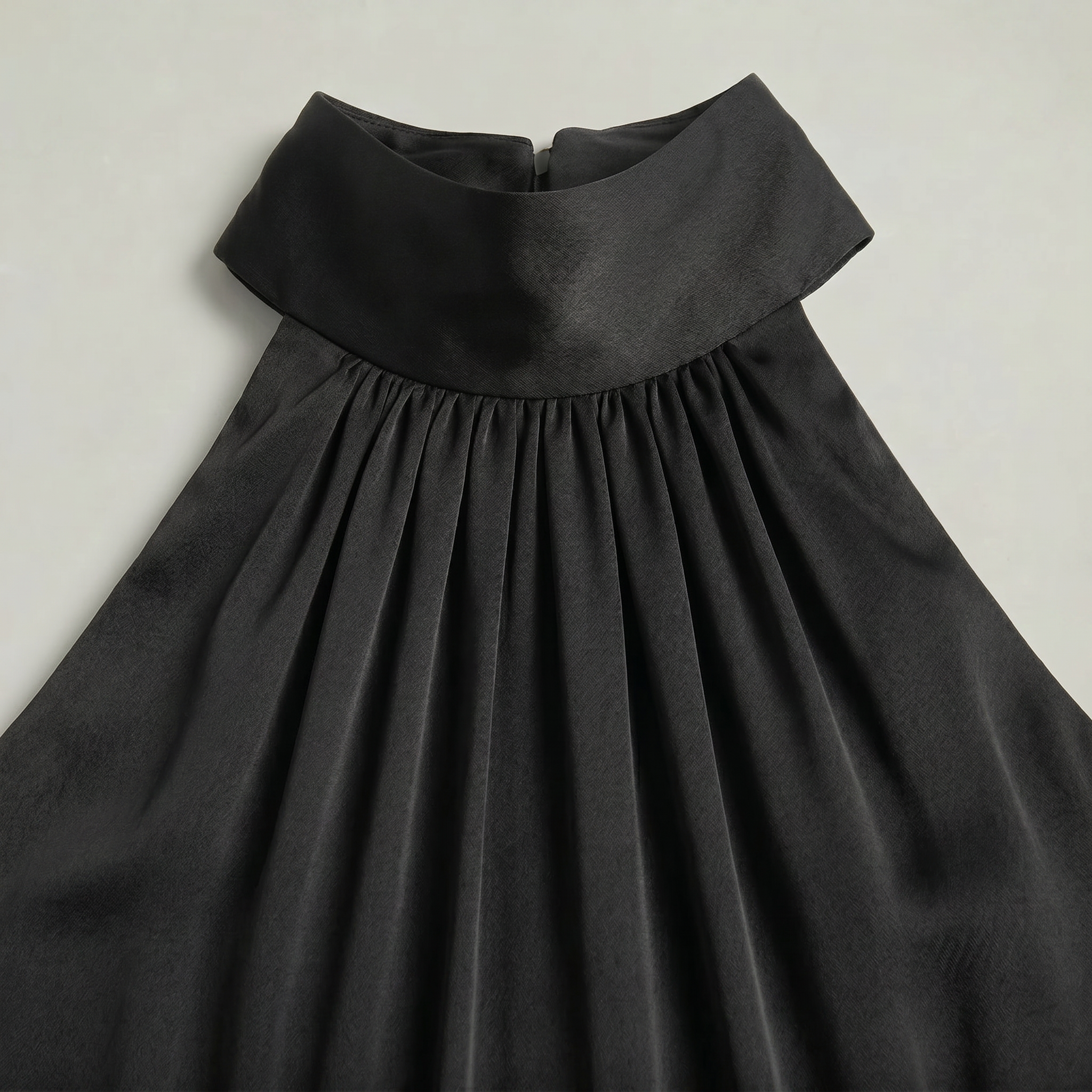 Women’s Halter Neck Fluted Hem Maxi Dress