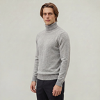 Men's Turtleneck Jumper – Roll Neck Skivvy