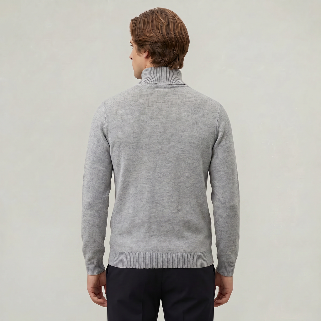 Men's Turtleneck Jumper – Roll Neck Skivvy