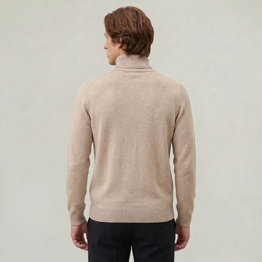 Men's Turtleneck Jumper – Roll Neck Skivvy