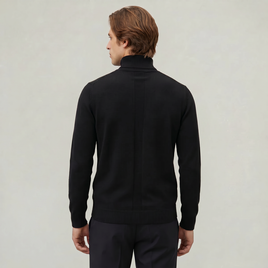 Men's Turtleneck Jumper – Roll Neck Skivvy