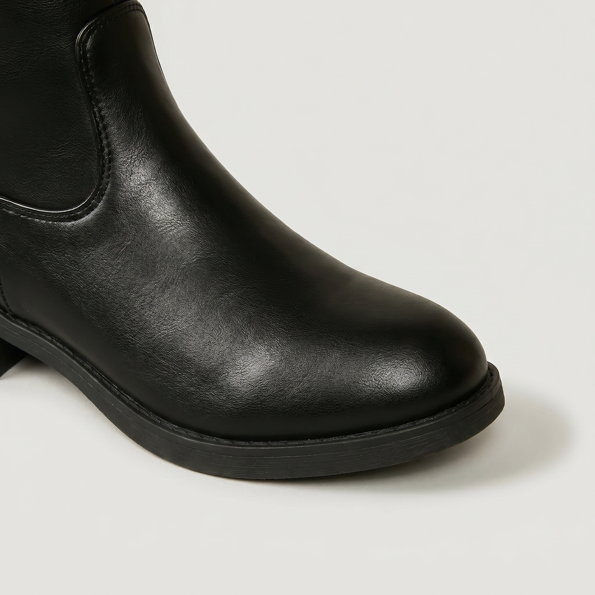 Women’s Tall Boots - Zip Side Low Heel Fit