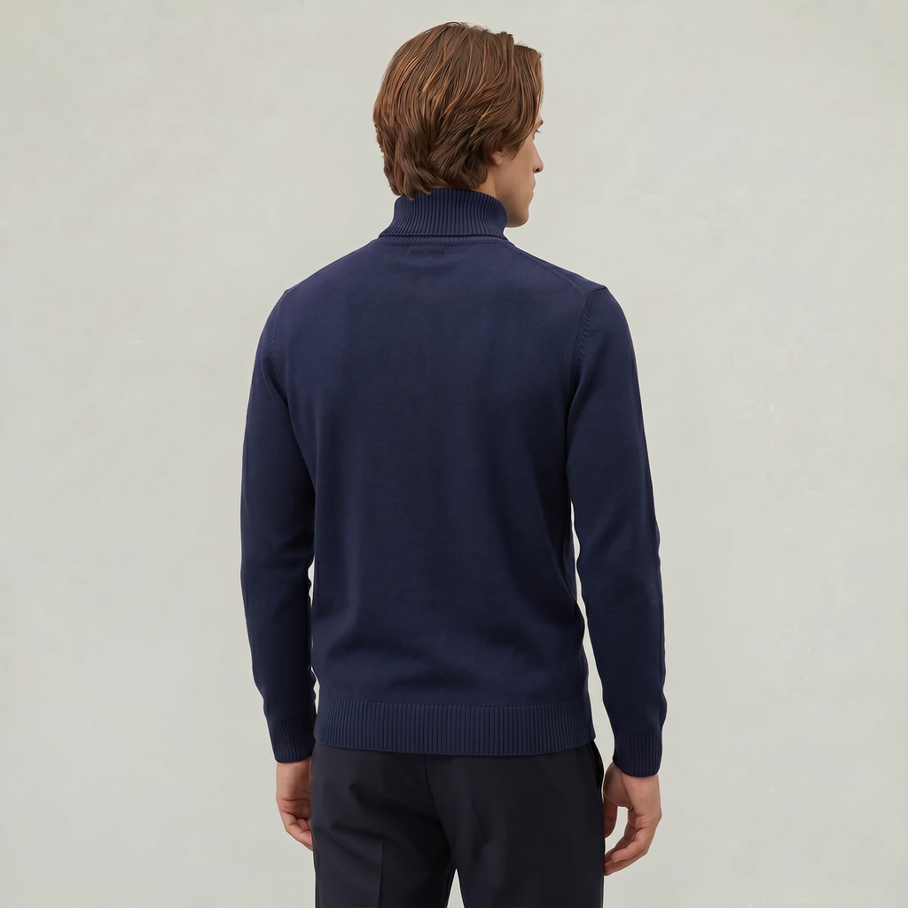 Men's Turtleneck Jumper – Roll Neck Skivvy