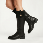Women’s Tall Boots - Zip Side Low Heel Fit