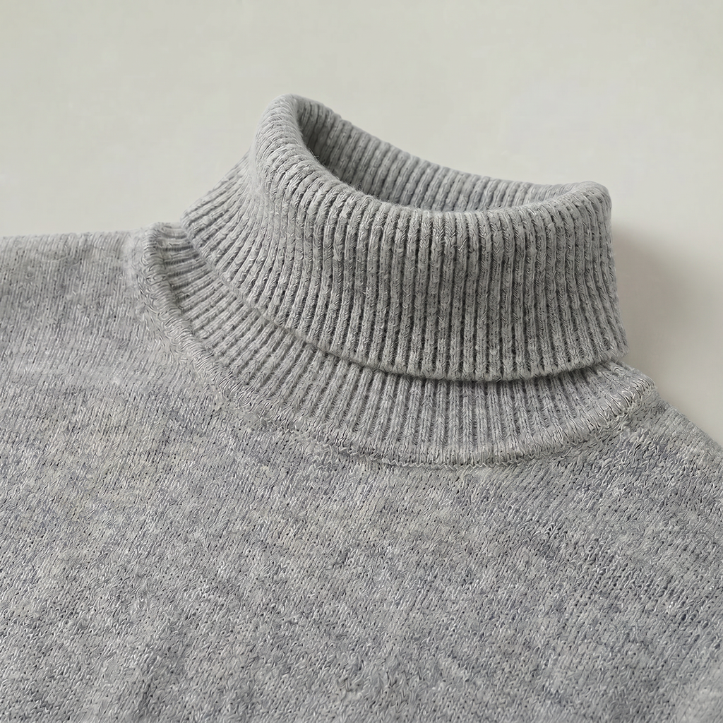 Men's Turtleneck Jumper – Roll Neck Skivvy