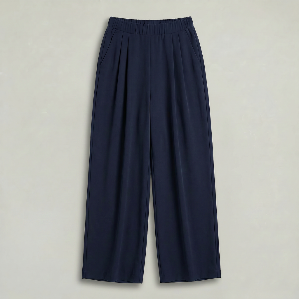 Women's High Waisted Wide Leg Trousers