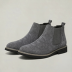 Men's Suede Slip-On Chelsea Boots
