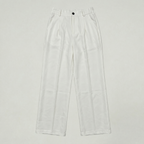 Women’s Suit Pants - Straight Leg Flat Front Loose Fit