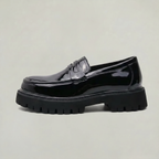 Men’s Chunky Loafers - Thick Sole Slip-On Shoes