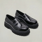 Men’s Chunky Loafers - Thick Sole Slip-On Shoes