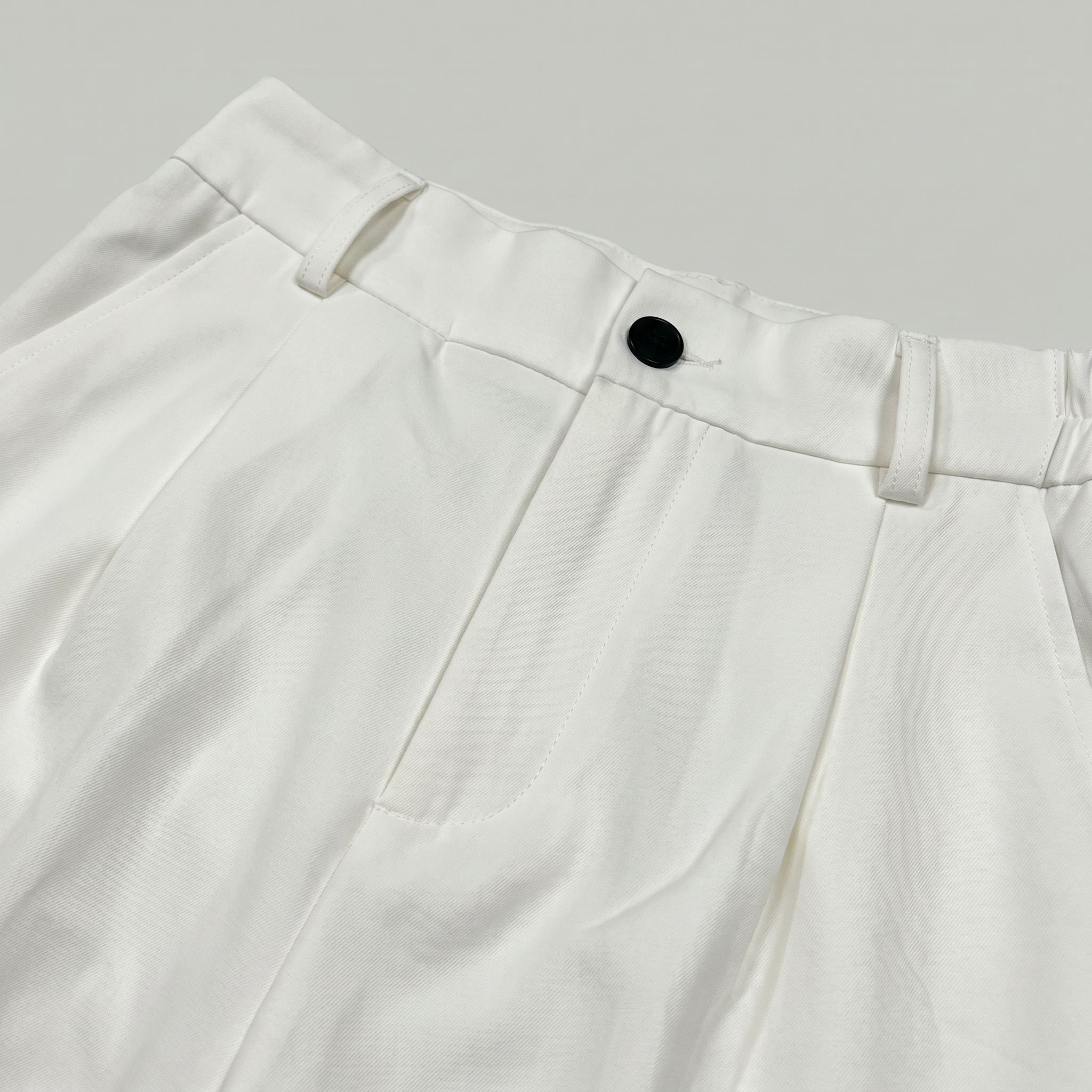 Women’s Suit Pants - Straight Leg Flat Front Loose Fit
