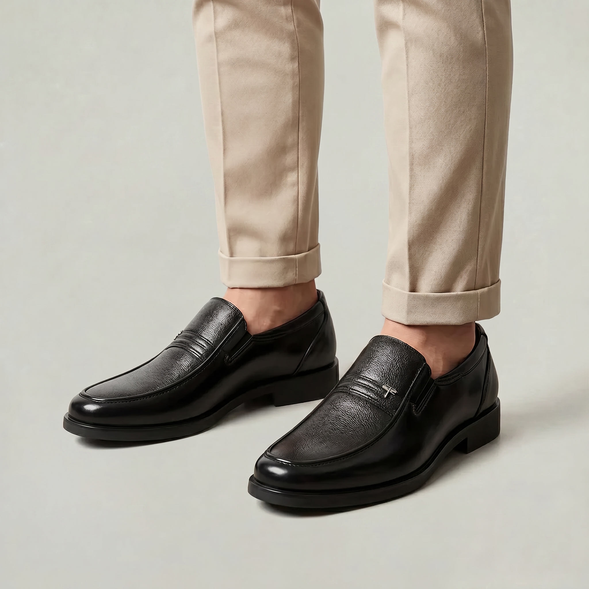 Men’s Cow Leather Office Loafers