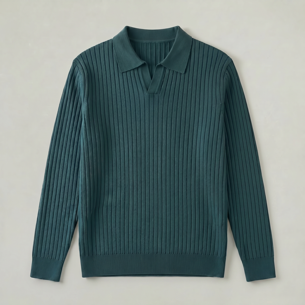 Men's Smart Casual V Neck Polo