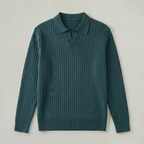 Men's Smart Casual V Neck Polo