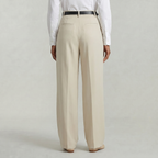 Women’s High Waist Wide Leg Trousers - Smart Casual Tailored Office Pants