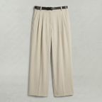 Women’s High Waist Wide Leg Trousers - Smart Casual Tailored Office Pants