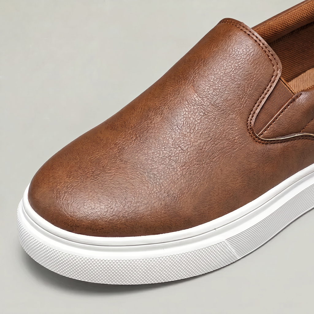 Men’s Slip On Sneakers - Casual Lightweight Loafers Fit