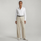 Women’s High Waist Wide Leg Trousers - Smart Casual Tailored Office Pants
