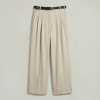 Women’s High Waist Wide Leg Trousers - Smart Casual Tailored Office Pants