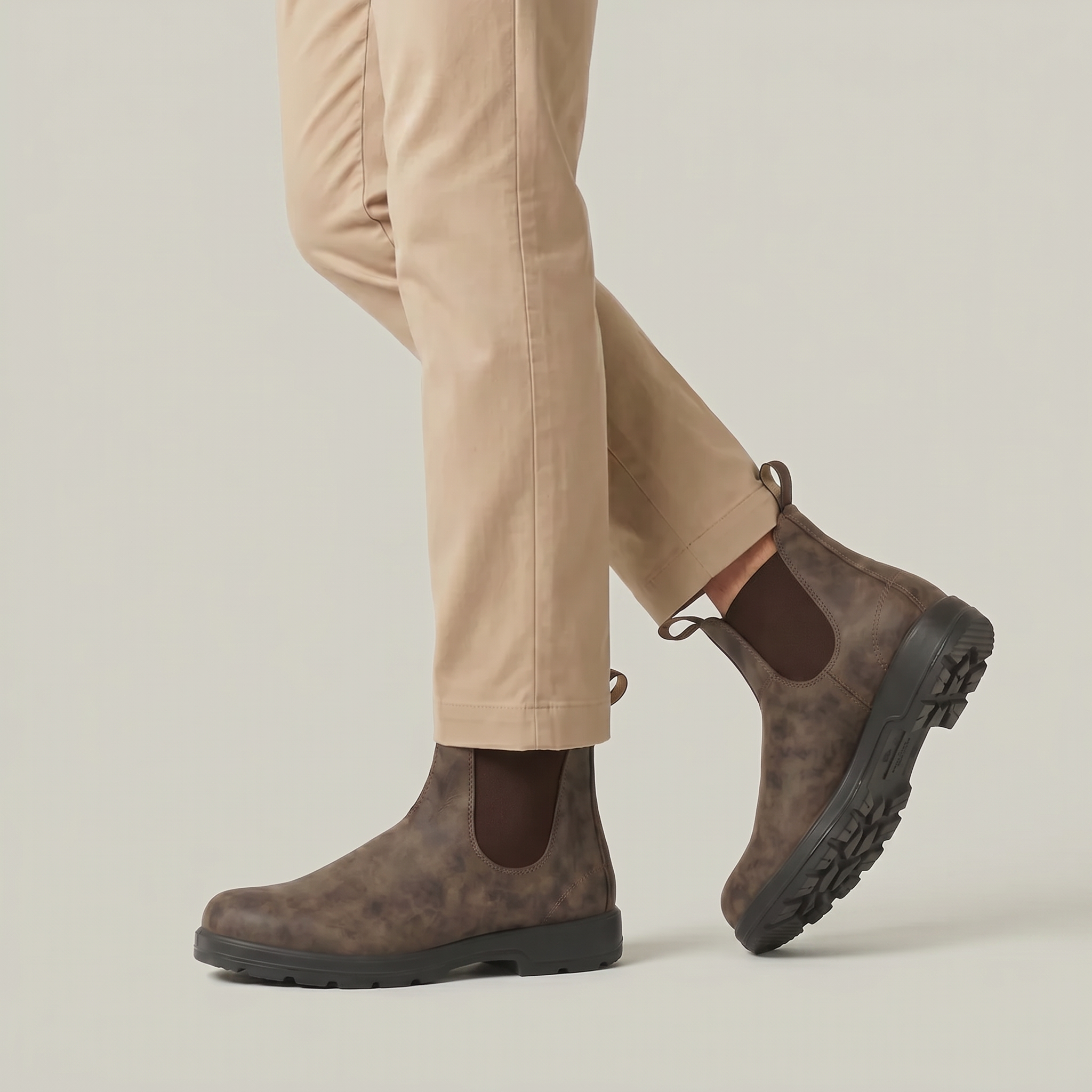 Men’s Chelsea Boots - Classic Slip-On Ankle Fit