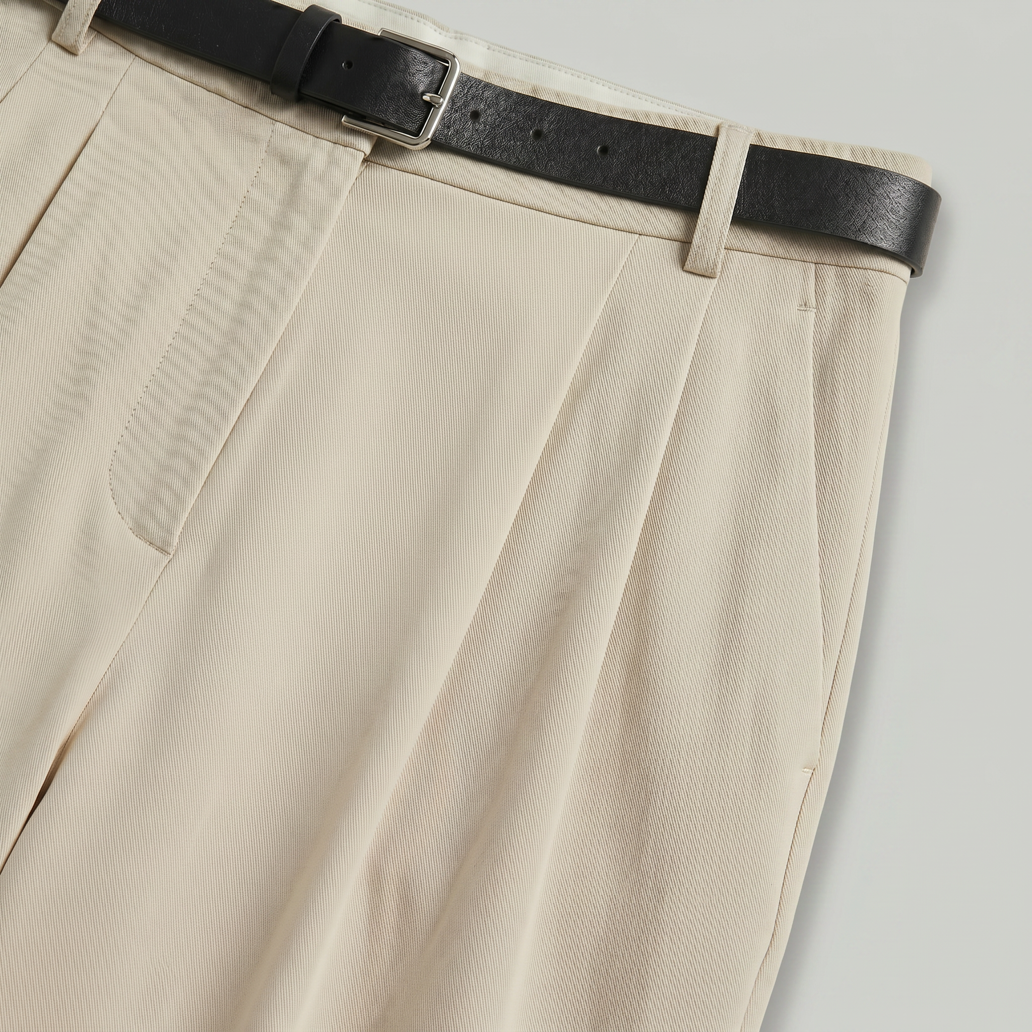 Women’s High Waist Wide Leg Trousers - Smart Casual Tailored Office Pants