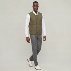 Men’s Quilted Padded Vest - Lightweight Regular Fit