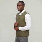 Men’s Quilted Padded Vest - Lightweight Regular Fit
