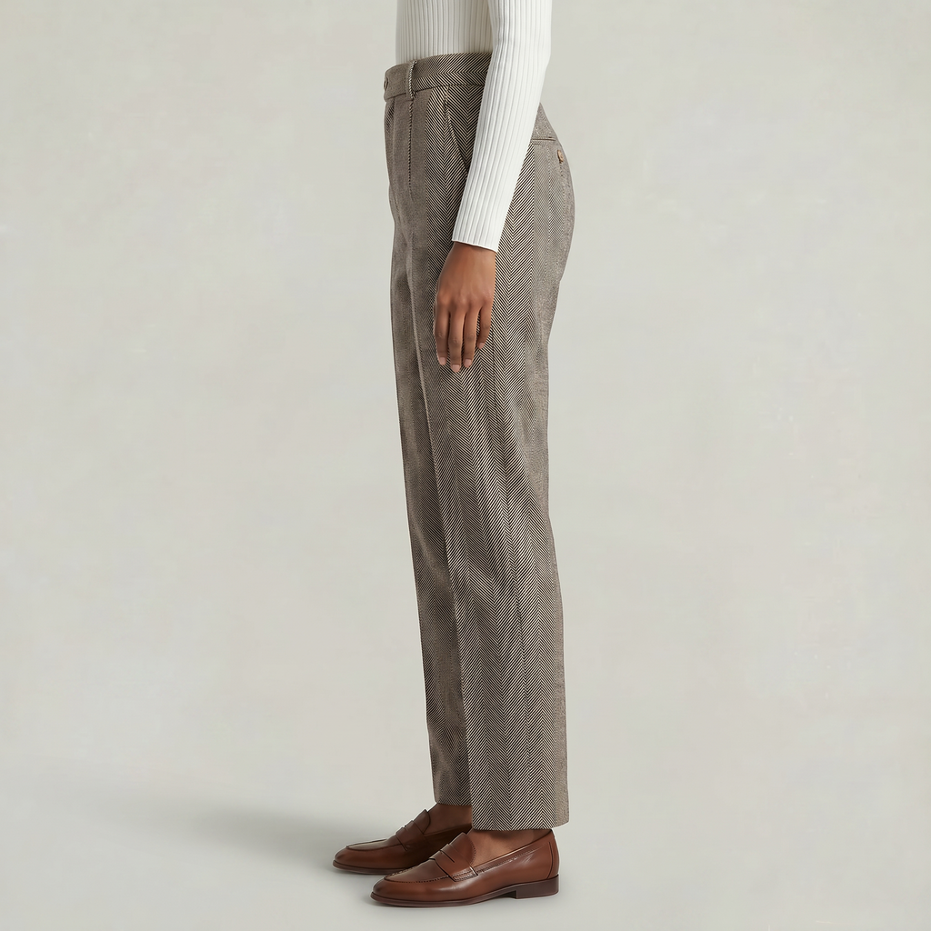 Women’s High Waist Suit Pants - Casual Harem Pencil Office Trousers