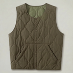 Men’s Quilted Padded Vest - Lightweight Regular Fit