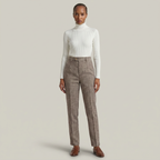 Women’s High Waist Suit Pants - Casual Harem Pencil Office Trousers