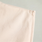 Women’s Solid Skort - High Waist Side Zipper Mini Shorts Skirt