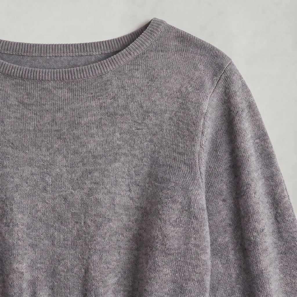 Women’s Knit Sweater Dress - Lantern Sleeve Waist Cinched Fit