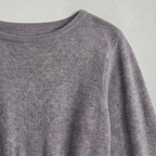Women’s Knit Sweater Dress - Lantern Sleeve Waist Cinched Fit